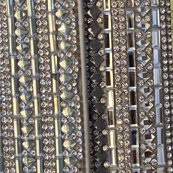 Aldo Metallic Silver Clutch - Picture 4 of 8